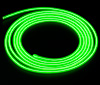 Конструктор Сделай сам толстый неоновый шнур зеленый диам  5 мм длина 2 5м