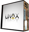 Глянцевые обои для корпуса  миди тауер     Linux   Размер 48Х43 