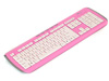 Гламурная клавиатура розовая, Zignum, pink  807 USB